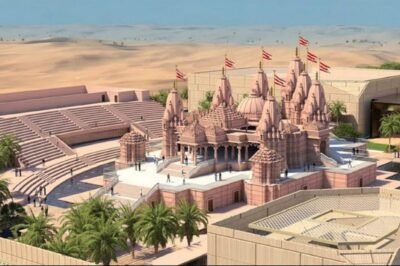 PM Narendra Modi Unveils a New Temple in Abu Dhabi: Know Its Unique Features!