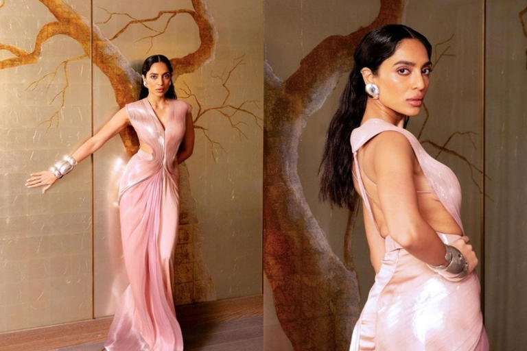 Sobhita Dhulipala Dazzles in a Designer Gown at 'Monkey Man' Premiere