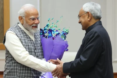 Bihar Chief Minister Nitish Kumar Affirms Loyalty to NDA, Eyes Victory in Lok Sabha Elections