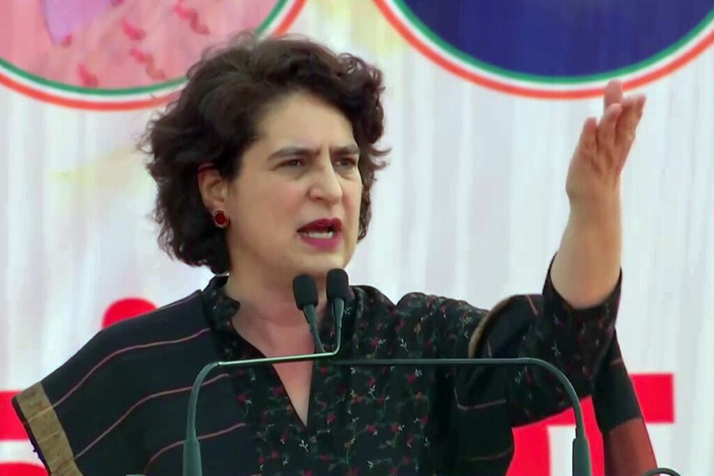 Congress's Priyanka Gandhi Criticizes BJP for Welcoming Janardhan Reddy Back