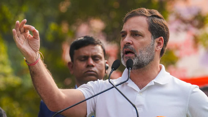 Rahul Gandhi Accuses Central Government of Undermining Democracy by Freezing Congress Accounts