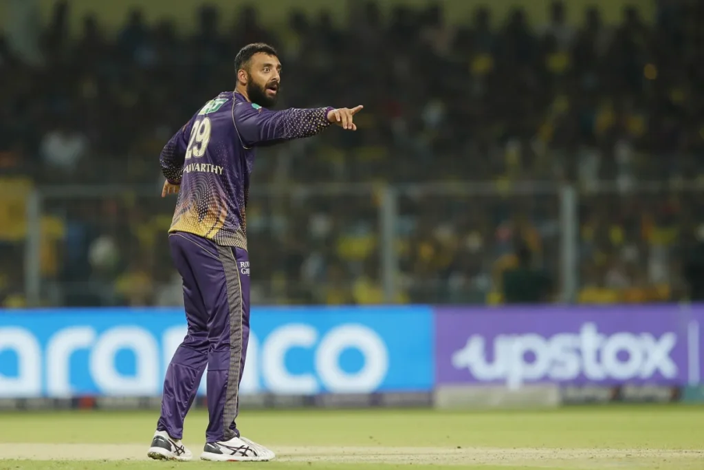 Vaibhav Arora and Varun Chakravarthy's Three-Fers Seal Victory for KKR Against DC. n an electrifying match of the Indian Premier League (IPL) 2024 season, the Kolkata Knight Riders (KKR) showcased a dominant performance against the Delhi Capitals (DC), clinching a massive 106-run victory at Visakhapatnam. The win was highlighted by the outstanding bowling efforts of pacer Vaibhav Arora and spinner Varun Chakravarthy, who both bagged three wickets each, dismantling the DC batting lineup.