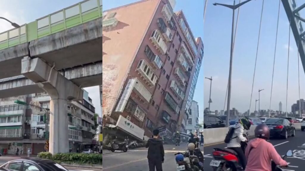 Powerful Earthquake Strikes Taiwan