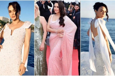 Cannes 2024: Decoding Preity Zinta’s Breathtaking Red Carpet Looks; From Ethereal White Gown to Stunning Sequin Saree
