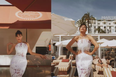 Jacqueline Fernandez Looks Mesmerizing in Ivory Outfit at Cannes 2024; Impresses Fans with Sizzling Pictures