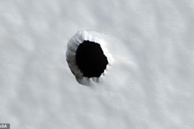 Potential Alien Life: Mysterious Martian Hole Sparks Interest