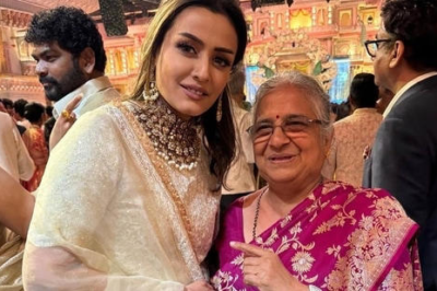 Sudha Murty Praised for Simplicity at Lavish Ambani Wedding