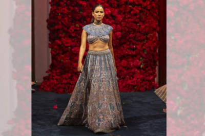 Mira Rajput Kapoor Dazzles as Showstopper for Jade, Showcasing Her Rock-Hard Abs in a Stunning Lehenga