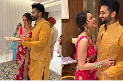 Bollywood’s Newlyweds Rakul Preet Singh and Jackky Bhagnani Share Their First Diwali Moments