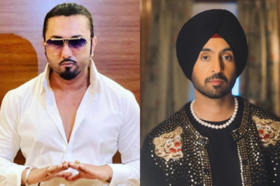 Honey Singh Supports Diljit Dosanjh in Alcohol Lyrics Debate