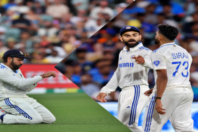 Kohli Turns Captain, Steers Rohit and Siraj to Change Field in Adelaide Test as India Strive for a Comeback