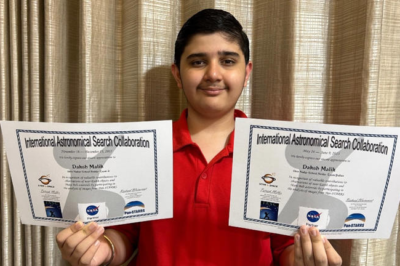 14-Year-Old Noida Boy Discovers Asteroid Through NASA Project, Set to Name It