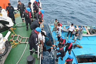 Lakshadweep: Indian Coast Guard Rescues 54 Passengers from Stranded Vessel