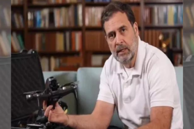 Rahul Gandhi Criticized for Using Chinese Drone: Did He Undermine India’s Tech Growth?