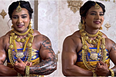 Karnataka Bodybuilder Bride’s Wedding Look Goes Viral with 7 Million Views