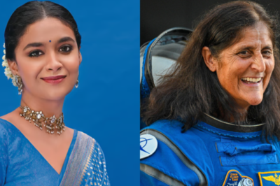 Keerthy Suresh & Celebs Celebrate Sunita Williams’ Safe Return After 286 Days in Space