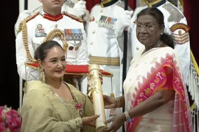 Distinguished Personalities Honoured with Padma Awards 2025