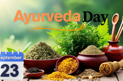 India Officially Declares September 23 as Ayurveda Day to Promote Holistic Healthcare