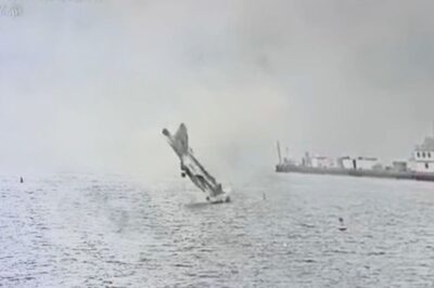 U.S. Navy Jet Crashes: Pilots Eject Safely