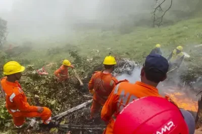 Tragedy Strikes Kedarnath: Helicopter Crash Claims Seven Lives