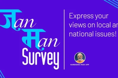 Jan Man Survey on NaMo App Garners Over 5 Lakh Responses Within 24 Hours