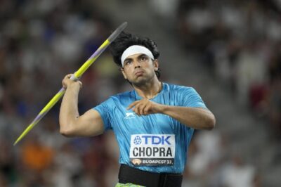 Neeraj Chopra Clinches Gold at Ostrava Golden Spike 2025