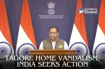 India Condemns Vandalism of Tagore’s Ancestral Home in Bangladesh