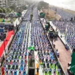 Massive Yoga Celebration Marks International Yoga Day 2025 in Visakhapatnam