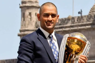 Former India captain MS Dhoni inducted into ICC Hall of Fame