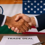 US President Donald Trump and Indian officials discuss trade deal negotiations in Washington