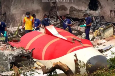 Air India flight AI 171 crash site with emergency responders, highlighting the tragic aviation disaster.