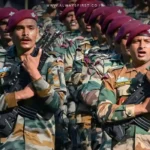 Indian Army soldiers during an anti-terror operation near LoC in Poonch, Jammu & Kashmir.