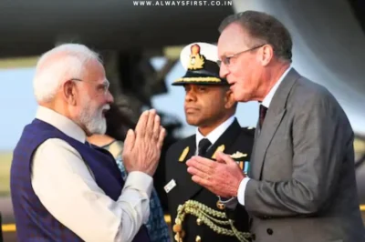 PM Narendra Modi greeted by Indian diaspora upon arrival in London for India-UK FTA signing