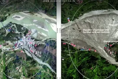 ISRO’s Satellite Images Reveal Devastation: Uttarkashi Flash Flood Leaves Trail of Destruction