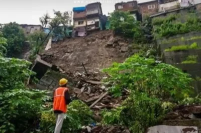 Mumbai Rains Turn Deadly: 2 Killed, 2 Injured in Vikhroli Landslide