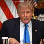 Donald Trump announces new tariffs as global markets react – Indian stocks decline.