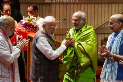 PM Modi Urges Consensus: Radhakrishnan’s VP Bid Gains Momentum