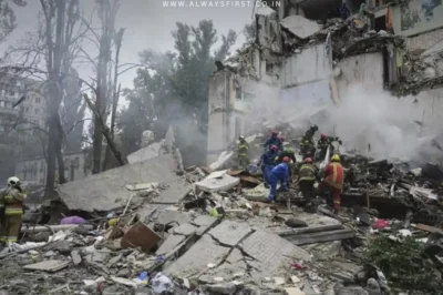 “One of the Largest Attacks This Year”: Ukraine’s Cities Shaken by Overnight Missile and Drone Assault