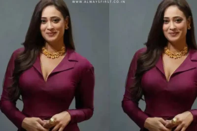 Shweta Tiwari Dazzles in Deep Violet, Proving Timeless Elegance Never Fades
