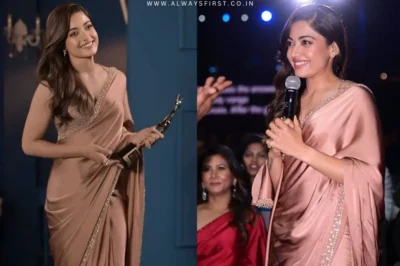 Rashmika Mandanna’s Viral Moment: How a Traditional Saree Became Her Most Powerful Fashion Statement