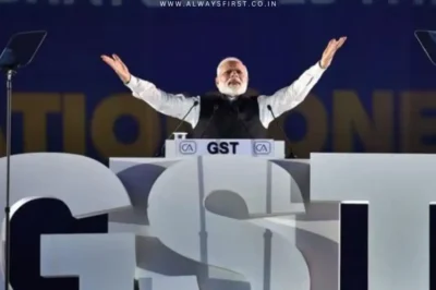 Modi's Pledge: A Simplified GST System in Place by Diwali