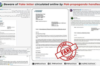 Fabricated Rafale Document Circulates Online, Government Issues Swift Denial