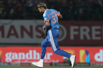 India Star Hardik Pandya Breaks Record With 100th T20 International Wicket