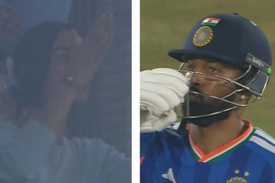 Hardik Pandya Lights Up Stadium After Blazing Second-Fastest T20I Fifty and Romantic Gesture