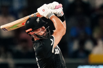 New Zealand Fight Back In India as Mitchell Century Levels ODI Series