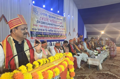 Cultural Pride on Display as Deori Community Observed Sahitya Sabha Event