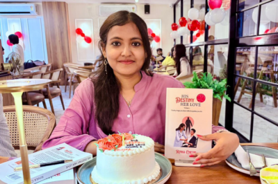 Romantic Thriller Author Rinka Chetri Launches Debut Novel His Destiny Her Love in Guwahati