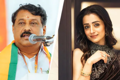 TN BJP Chief Expresses Regret After Actress Trisha Calls Out Viral Political Remark
