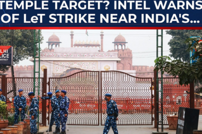 Delhi On High Alert After Intel Warns Of Lashkar-e-Taiba IED Plot Near Red Fort