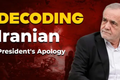 Iran Leader Takes U Turn After Apology to Gulf Neighbours Amid War Tensions